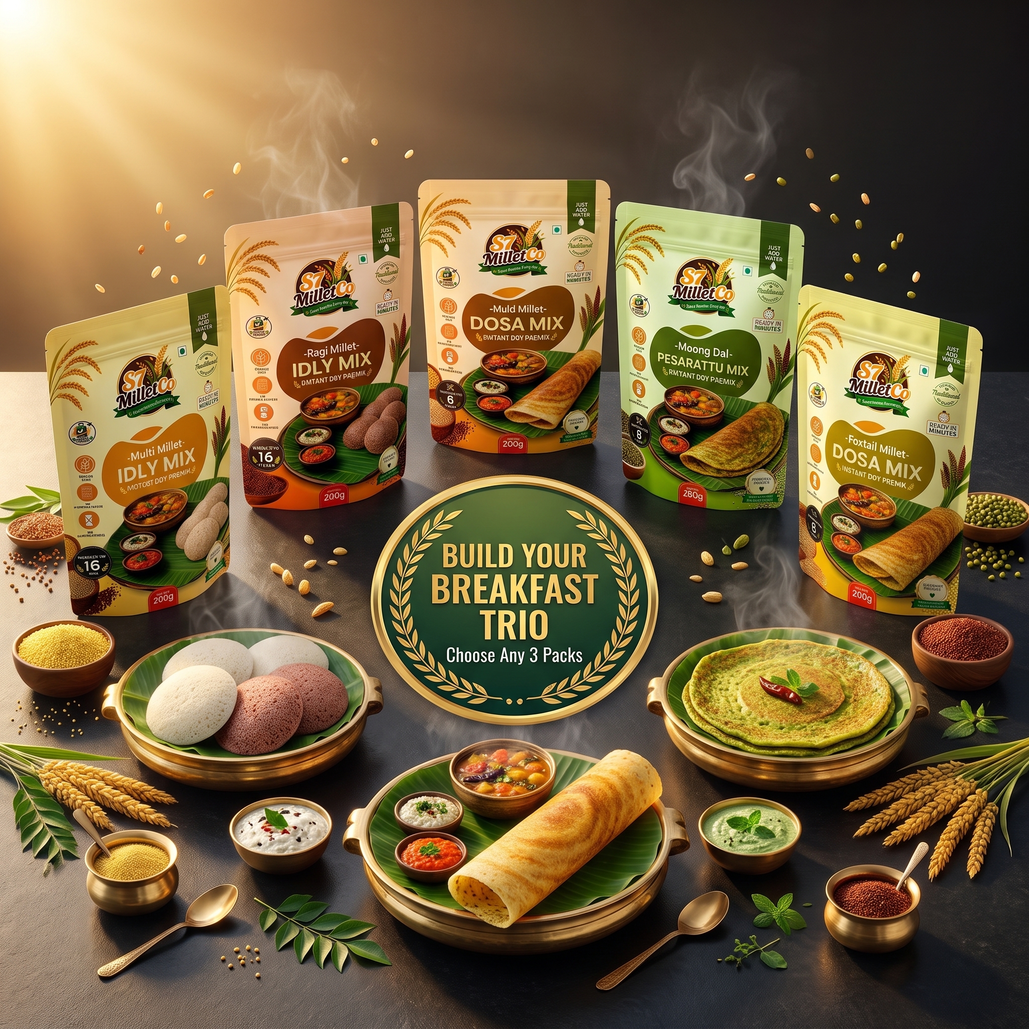 Build Your Breakfast Trio  | Just Add Water | 600g — image 3
